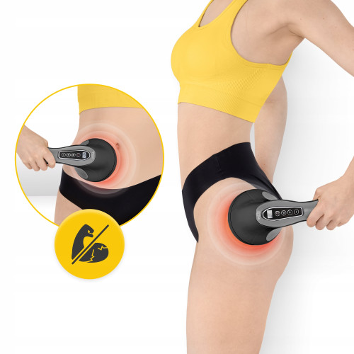 Массажная подушка  4FIZJO Body Shaping 4 в 1 Black - фото №3